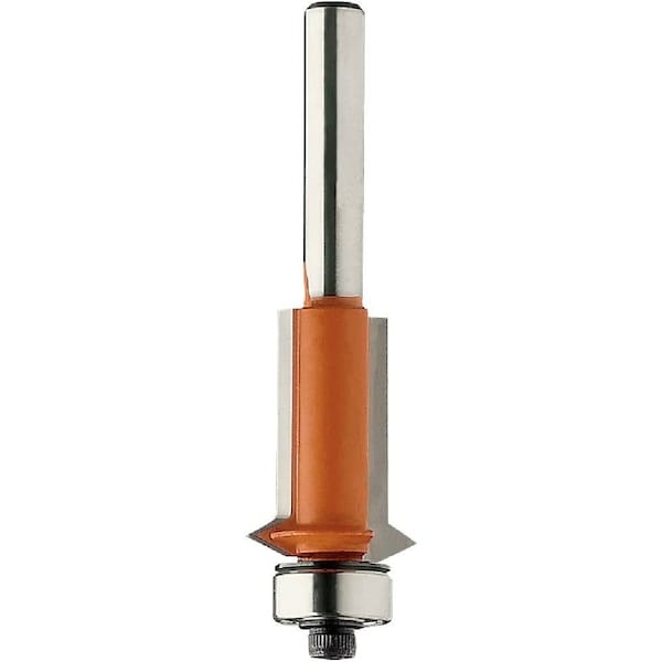 Flush & V-Groove Bit, 1/2-Inch Shank, 1/2-Inch Minor Diameter
